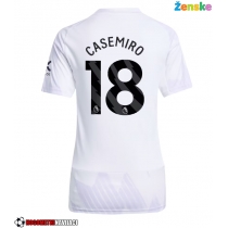 Ženske Nogometnih dresov Manchester United Casemiro #18 Gostujoči 2025-26 Kratki rokavi